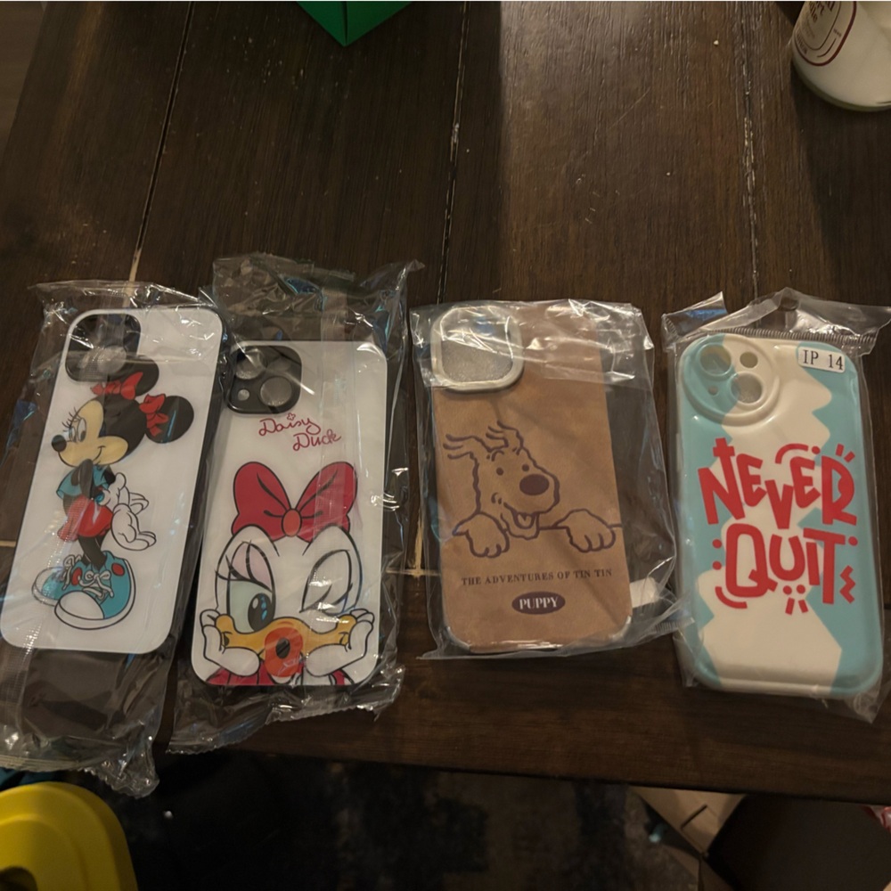 Cute Cartoon iPhone Case - Various Color Options
